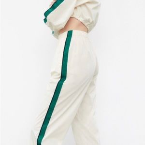 Zara joggers with stripe